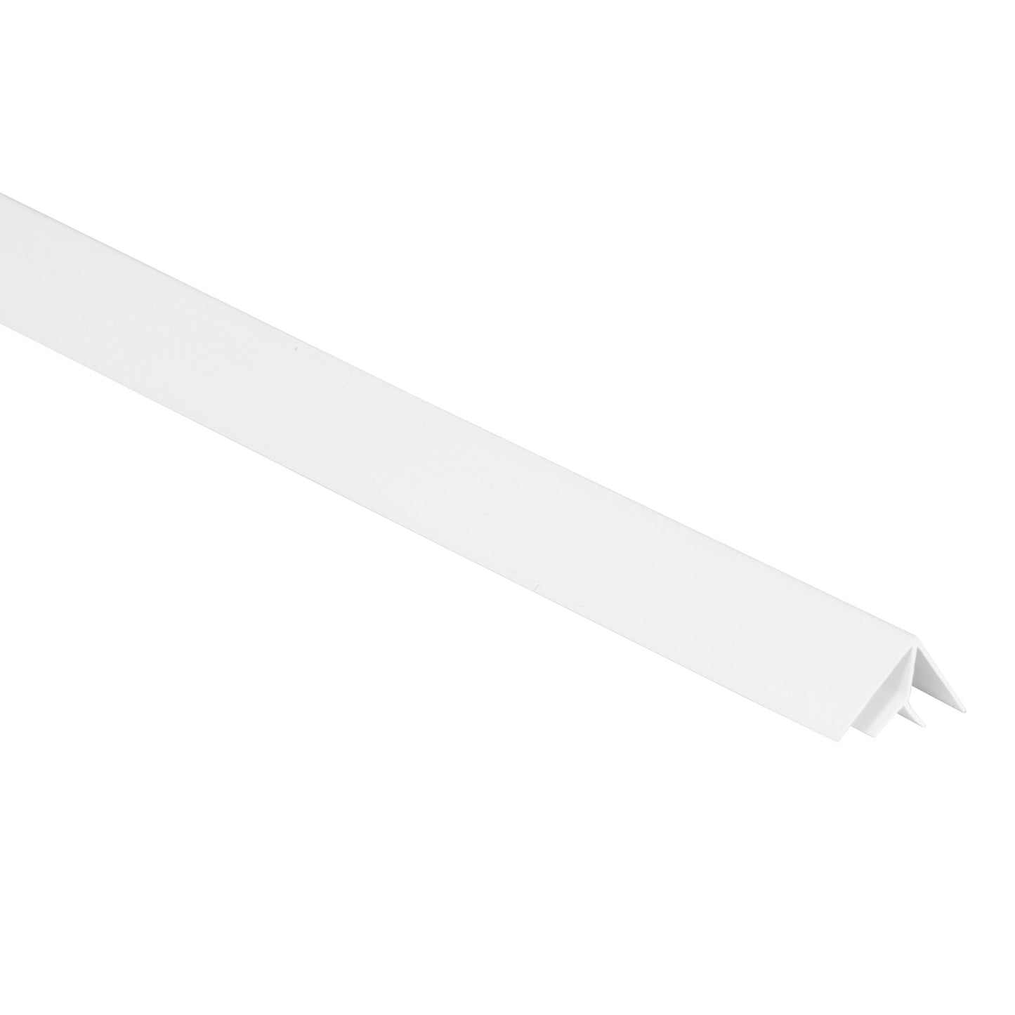 10mm white PVC internal angle corner joint for 90 degree panels