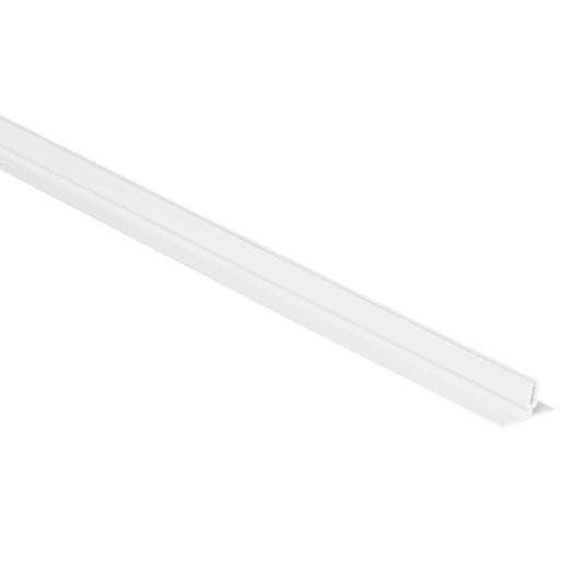 H-Section Jointing Profile – H-Base Panel Trim & Capping – Rigid PVC – 1 Metre Lengths